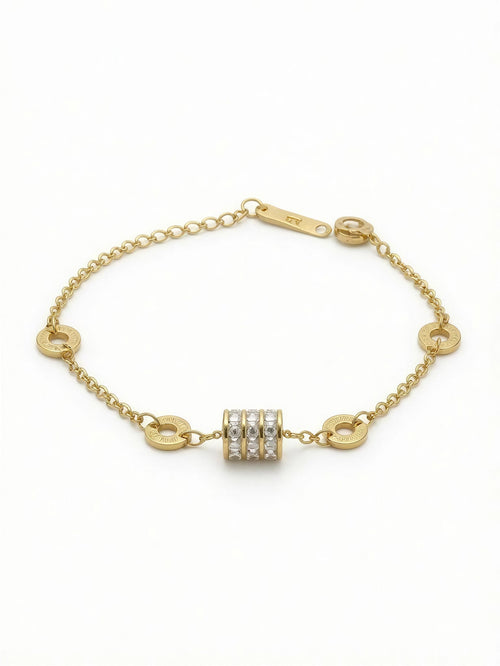 Beautiful, very delicate bracelet 18 KPG