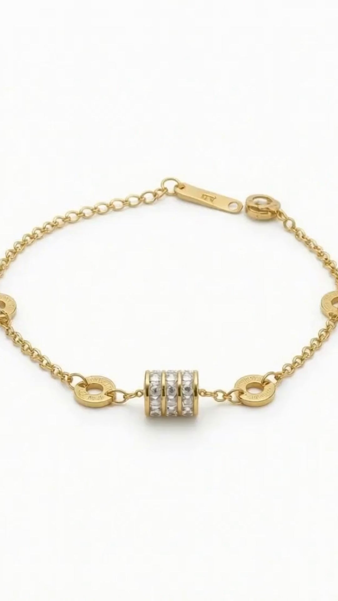 Beautiful, very delicate bracelet 18 KPG